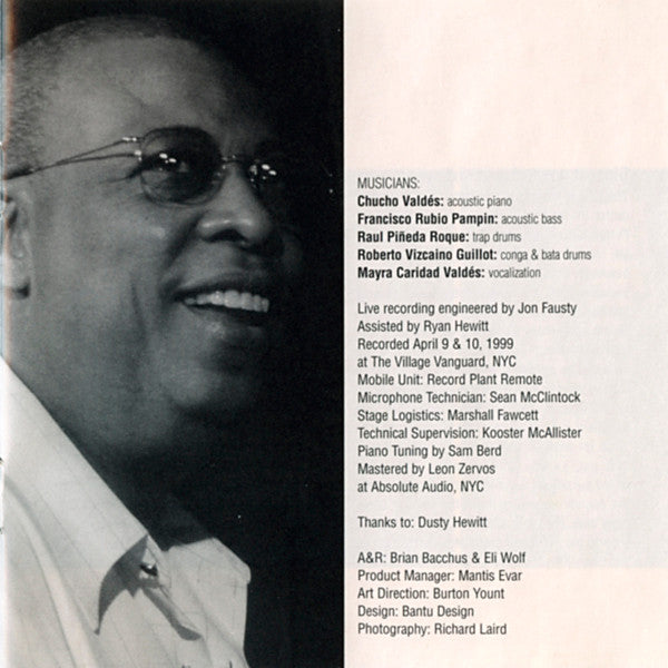 Chucho Valdés : Live At The Village Vanguard (CD, Album)