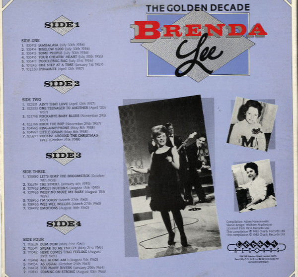 Brenda Lee : The Golden Decade (2xLP, Comp)