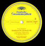 Franz Schubert / Karl Böhm, Berliner Philharmoniker : Franz Schubert Symphonien Nr. 1 & Nr. 2 (LP)
