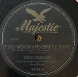 Jack Leonard : Welcome To My Dream / Full Moon And Empty Arms (Shellac, 10")
