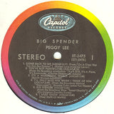 Peggy Lee : Big Spender (LP, Album)