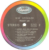 Peggy Lee : Big Spender (LP, Album)