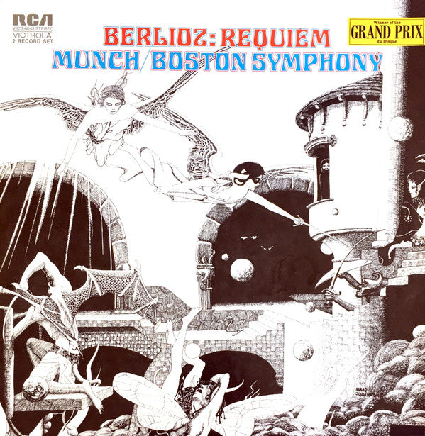 Hector Berlioz - Charles Munch, Boston Symphony Orchestra : Requiem (2xLP, RE)
