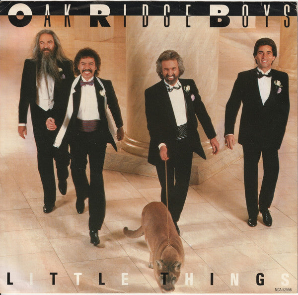 The Oak Ridge Boys : Little Things (7", Single, Pin)
