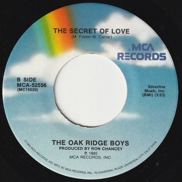 The Oak Ridge Boys : Little Things (7", Single, Pin)