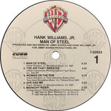 Hank Williams Jr. : Man Of Steel (LP, Album)
