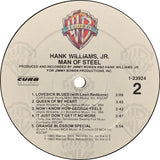 Hank Williams Jr. : Man Of Steel (LP, Album)
