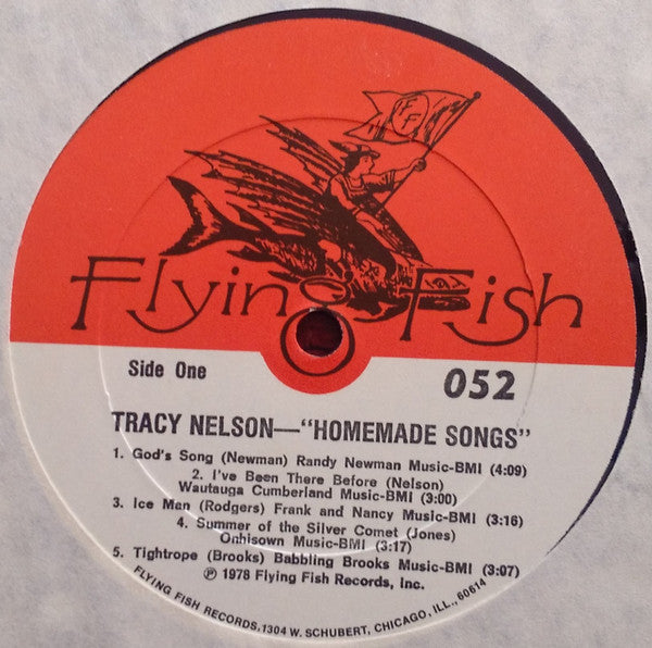 Tracy Nelson : Homemade Songs (LP, Album, All)