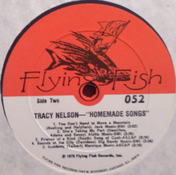 Tracy Nelson : Homemade Songs (LP, Album, All)