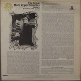 Marie-Claire Alain : The Great Bach Organ Favorites, Vol. 1 (LP)