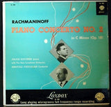 Sergei Rachmaninoff - Julius Katchen, The New Symphony Orchestra Of London, Anatole Fistoulari : Piano Concerto No. 2 In C Minor (Op. 18) (LP, Album)