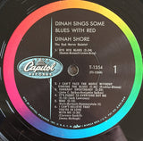 Dinah Shore : Dinah Sings Some Blues With Red (LP, Mono)