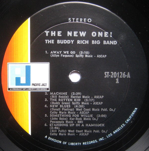 The Buddy Rich Big Band* : The New One! (LP, Album)