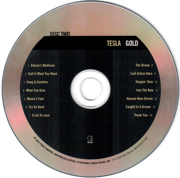 Tesla : Gold (2xCD, Comp)