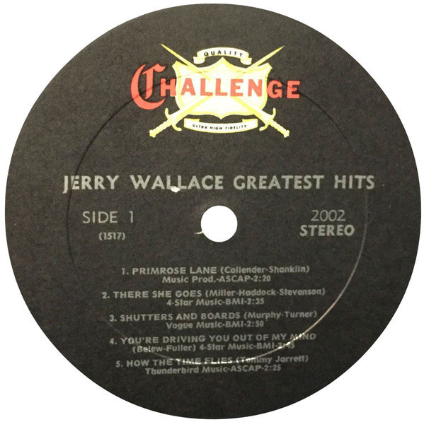 Jerry Wallace : Greatest Hits (LP, Comp)