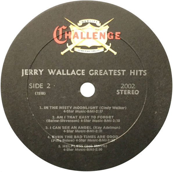 Jerry Wallace : Greatest Hits (LP, Comp)