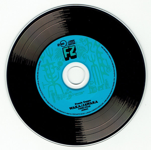 Frank Zappa : Waka / Jawaka (CD, Album, Ltd, RE, RM, Pap)