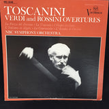 Arturo Toscanini And NBC Symphony Orchestra : Verdi And Rossini Overtures (LP, Comp)