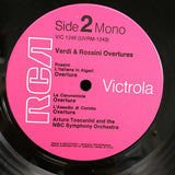 Arturo Toscanini And NBC Symphony Orchestra : Verdi And Rossini Overtures (LP, Comp)