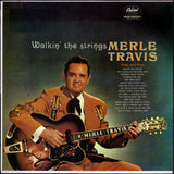 Merle Travis : Walkin' The Strings (LP, Album, Mono, RE)