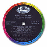 Merle Travis : Walkin' The Strings (LP, Album, Mono, RE)
