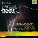 Antonín Dvořák : Leonard Slatkin, Saint Louis Symphony Orchestra : Symphony No. 9 In E Minor, Op. 95 «From The New World» (LP, Album, Gat)