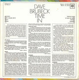 Dave Brubeck : Time In (LP, Album, RE)