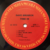 Dave Brubeck : Time In (LP, Album, RE)