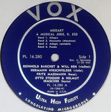 Wolfgang Amadeus Mozart / Vienna Pro Musica Orchestra / Leo Cermak : A Musical Joke  Bassoon Concerto (LP)