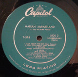 Marian McPartland : Marian McPartland At The Hickory House (LP, Mono)