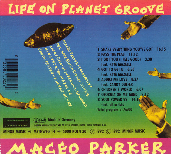 Maceo Parker : Life On Planet Groove (CD, Album, Dig)