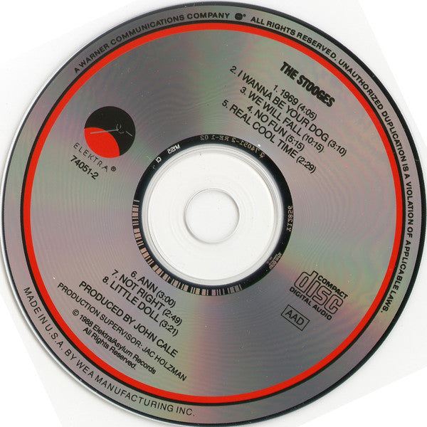 The Stooges : The Stooges (CD, Album, RE)
