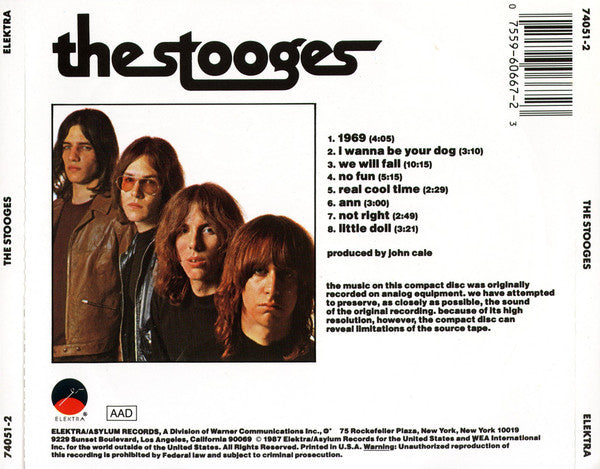 The Stooges : The Stooges (CD, Album, RE)