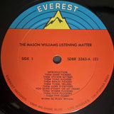 Mason Williams : The Mason Williams Listening Matter (LP, Album, RE)