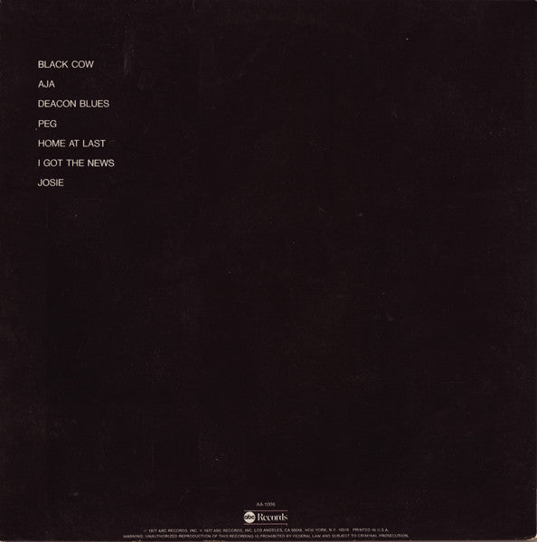 Steely Dan : Aja (LP, Album, RP, Ter)