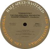 Pyotr Ilyich Tchaikovsky / Nikolai Rimsky-Korsakov - Eugene Ormandy / The Philadelphia Orchestra : Capriccio Italien / Capriccio Espagnol (LP, Album, RM)