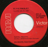 Elvis Presley : Blue Suede Shoes / Tutti Frutti (7", Single, RE, Ind)