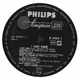 Michel Legrand Et Son Orchestre : I Love Paris (LP, Album)