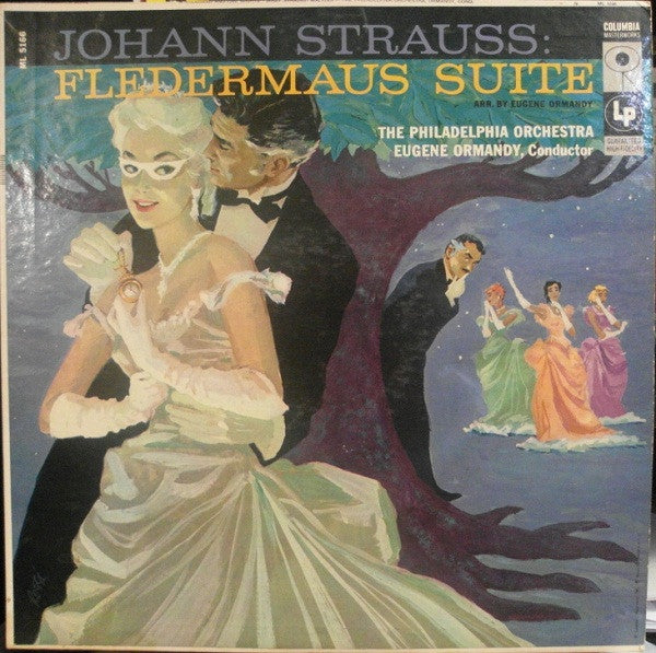Eugene Ormandy Conducts The Philadelphia Orchestra / Johann Strauss Jr., Josef Strauß : Fledermaus Suite (LP, Album, Mono)