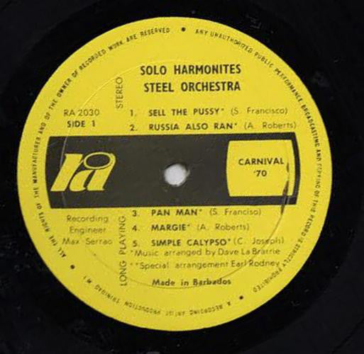 Solo Harmonites* : Carnival 70 (LP, Album)