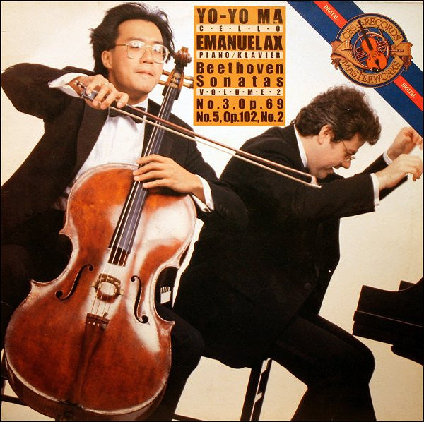 Ludwig Van Beethoven - Yo-Yo Ma & Emanuel Ax : Beethoven Sonatas, Vol. 2 (LP, Album)