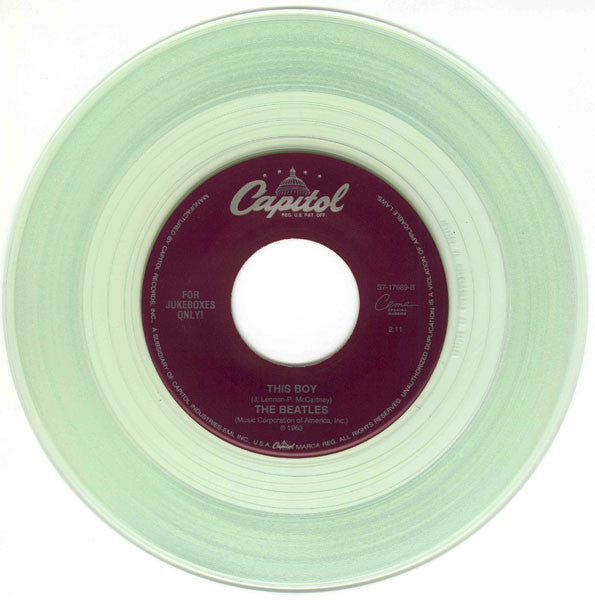 The Beatles : I Want To Hold Your Hand (7", Single, Mono, Jukebox, RE, Cle)