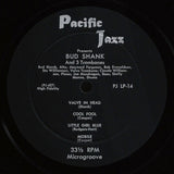Bud Shank And Three Trombones : Bud Shank And Three Trombones (10", Album, Mono)