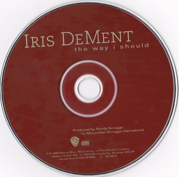 Iris DeMent : The Way I Should (CD, Album)