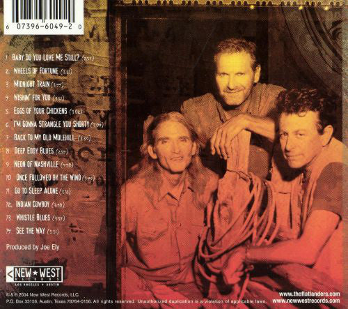 The Flatlanders : Wheels Of Fortune (CD, Album, Dig)