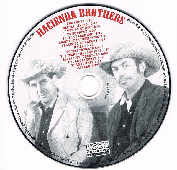Hacienda Brothers : Hacienda Brothers (CD, Album)