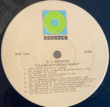 D. L. Menard : Cajun Saturday Night (LP, Album)