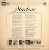 Marlene Dietrich : Songs In German By The Inimitable Dietrich (LP, Album, Los)