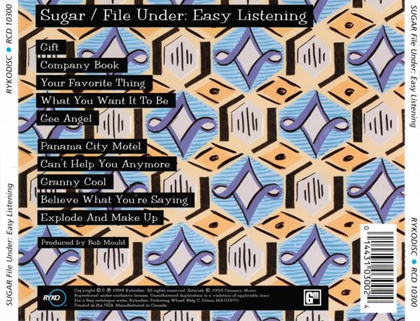 Sugar (5) : File Under: Easy Listening (CD, Album)
