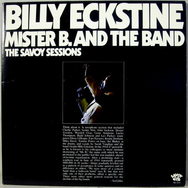 Billy Eckstine : Mister B. And The Band (2xLP, Comp)